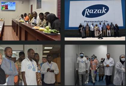 بازدید کارآموزان کشور آفریقایی «مالی» از لابراتوارهای رازک