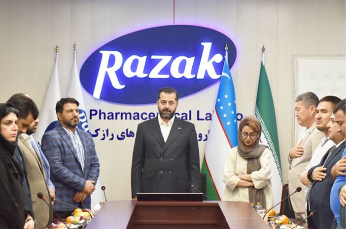 رازک میزبان فعالان دارویی ازبکستان